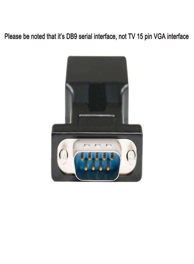 دي تك محول تسلسلي DTECH RS232 DB9 إلى RJ45، محول إيثرنت من DB-9 أنثى/ذكر إلى RJ-45 أنثى (عبوة من قطعتين) - Image 4